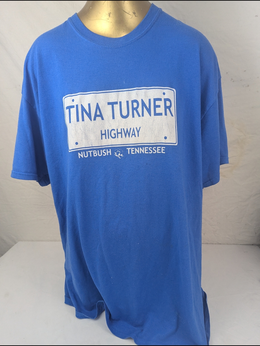 Tina Turner Highway Blue Tee Shirt Nutbush. TN XL